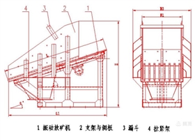 振动放矿机